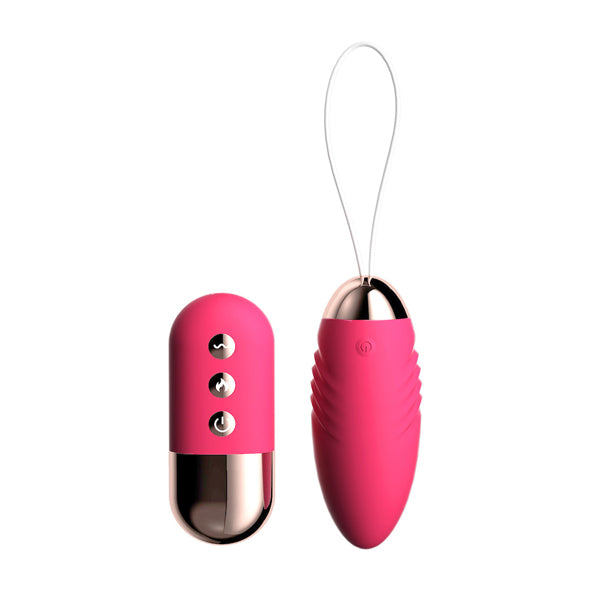 Huevo vibrador a Control con Calefacción