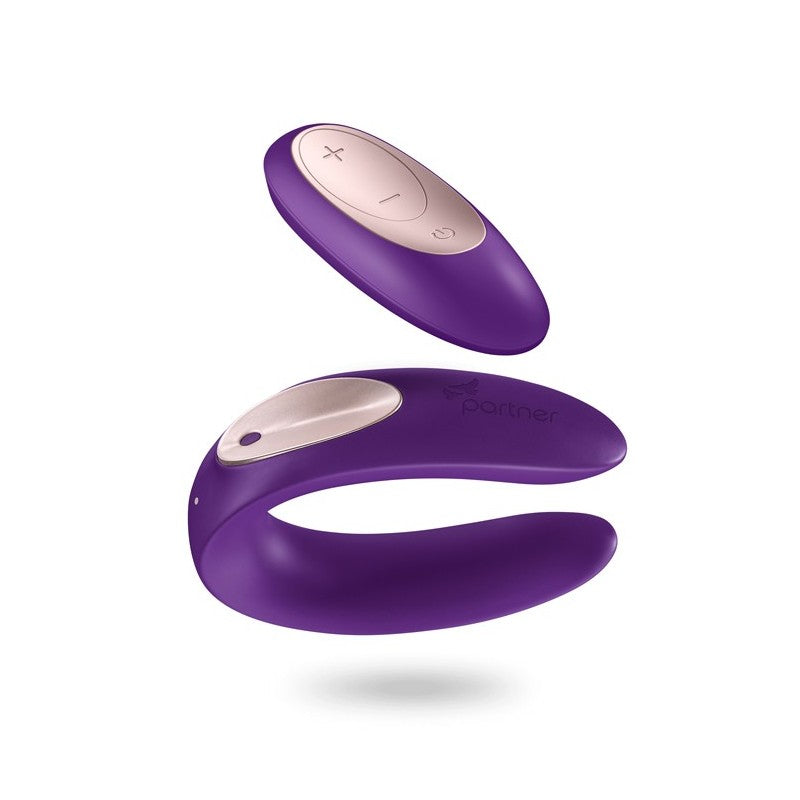 Vibrador Satisfyer Partner Plus con control remoto