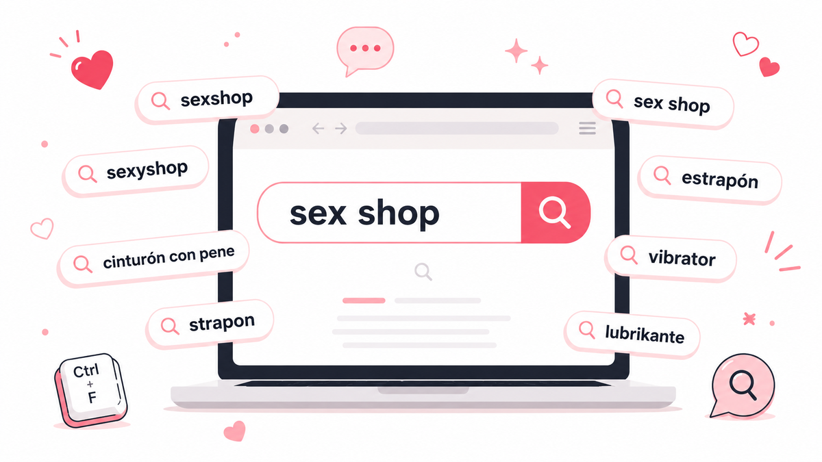 Cómo busca la gente una sexshop en internet: el diccionario secreto del deseo mal escrito