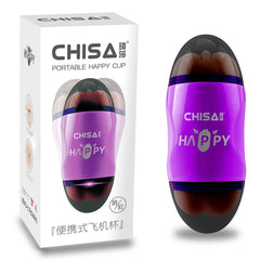 Masturbador masculino HappyCup PURPLE MX CHISA CN-560898056