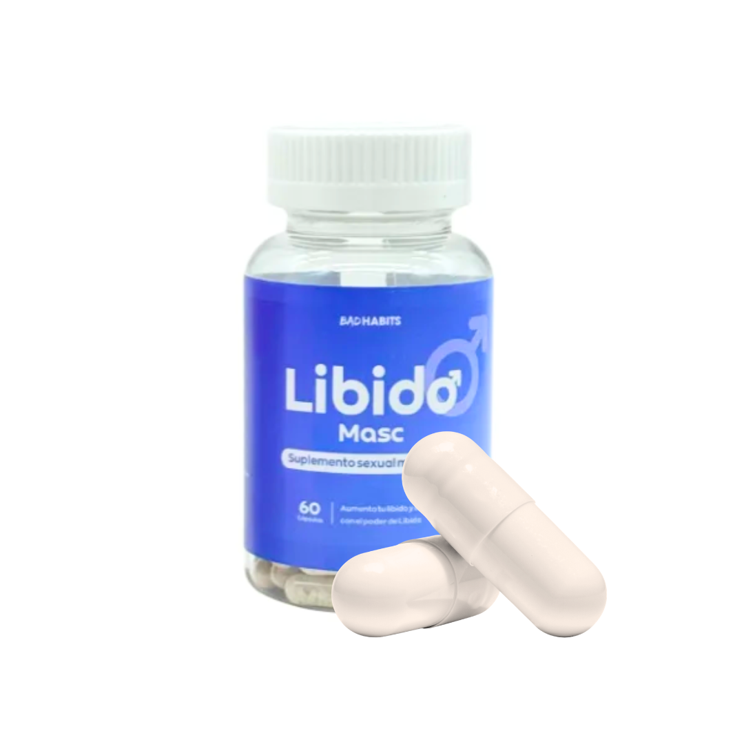Cápsulas y Gomitas Potenciadoras sexuales LIBIDO - BadHabits - Capsulas Hombre