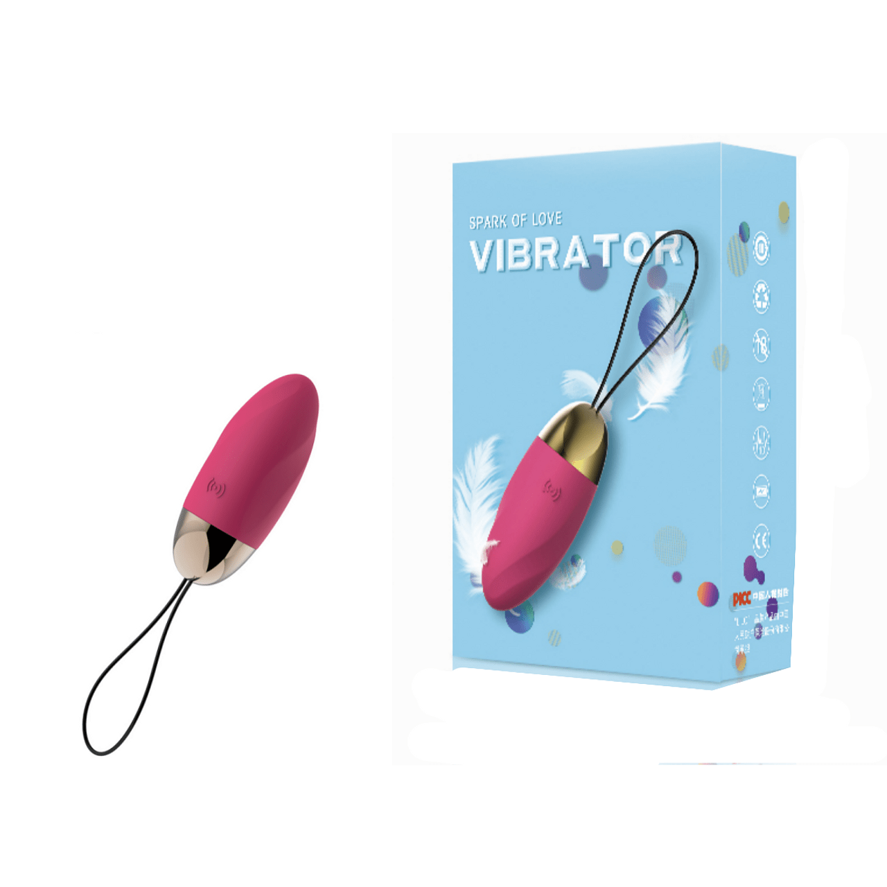 Vibrador Huevo Kiss LILO LL-A1902
