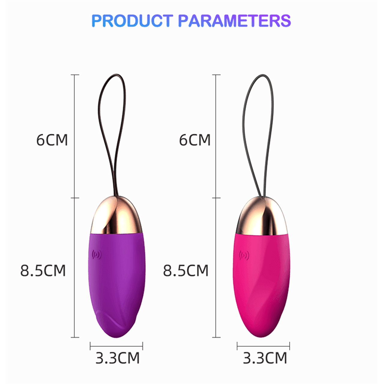 Vibrador Huevo Kiss LILO LL-A1902