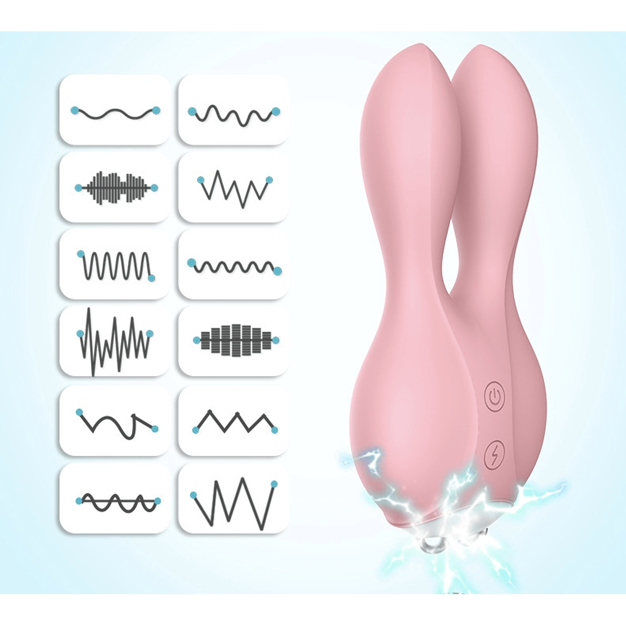 Vibrador ElectroShock Bunny LILO HL-1905