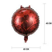 Globo enamorados 10uds