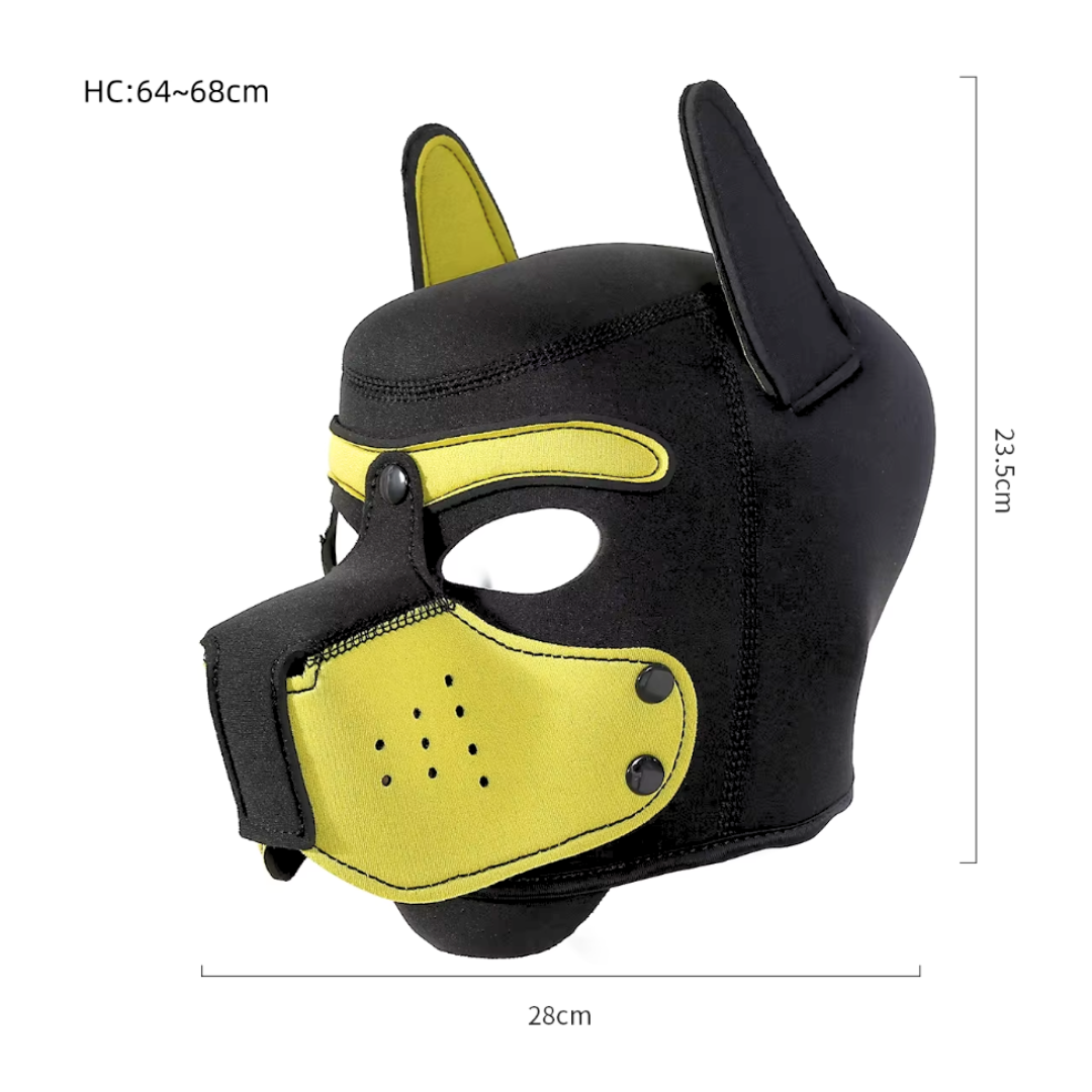 Máscara Puppy BDSM