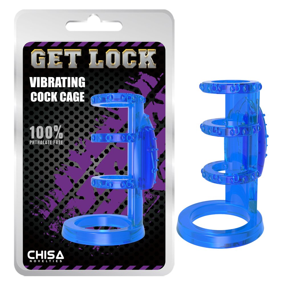 Anillo vibrador Triple para pene GetLock CN-101613036