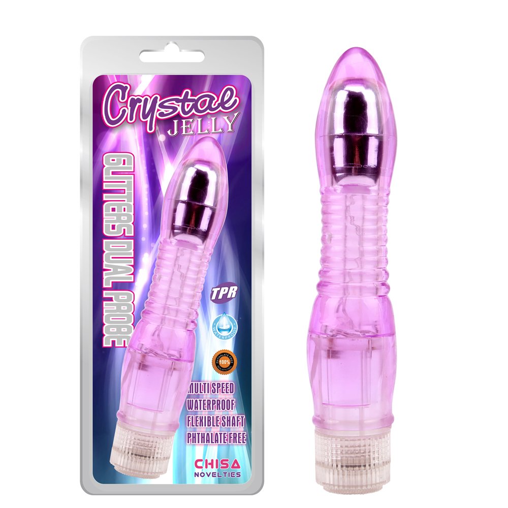 Dildo vibrador Glitteas CrystalJelly CHISA CN-131848263