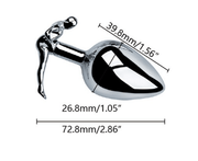Plug anal de hombre tallas S y M No.130 - S