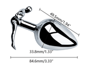 Plug anal de hombre tallas S y M No.130 - M
