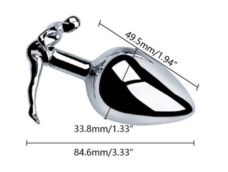 Plug anal de hombre tallas S y M No.130 - M