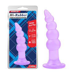 Plug anal Bumpy Hi-Rubber CHISA