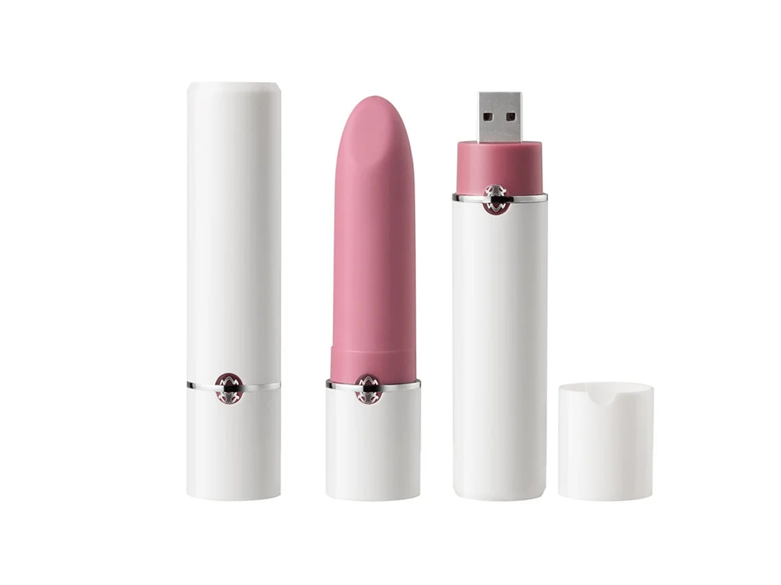 Bala vibradora Magic Lotos con control por app y diseño de labial