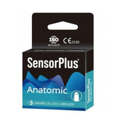 Preservativo SensorPlusExtra Anatomic x 3 unidades