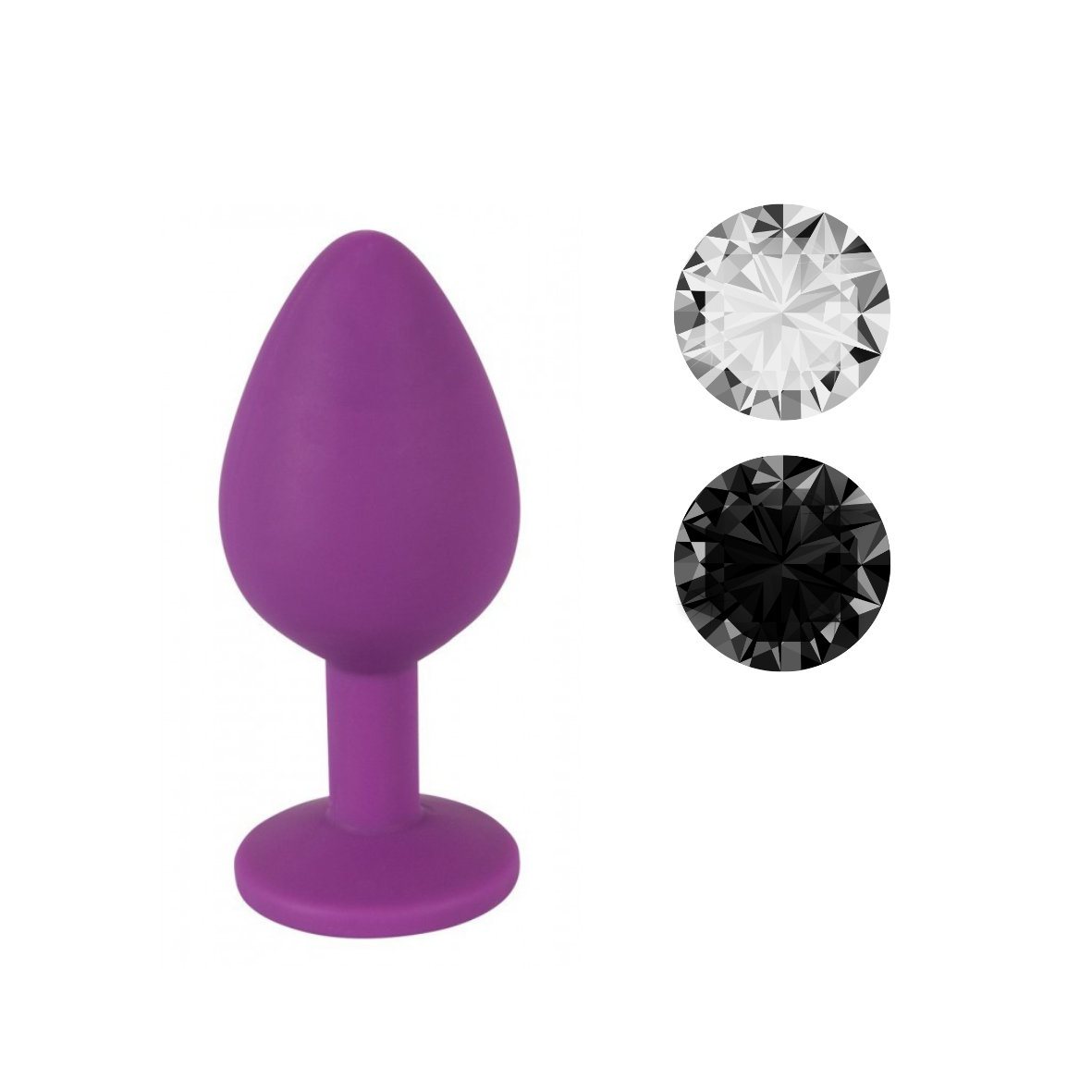 Plug anal S Silicona Seamless