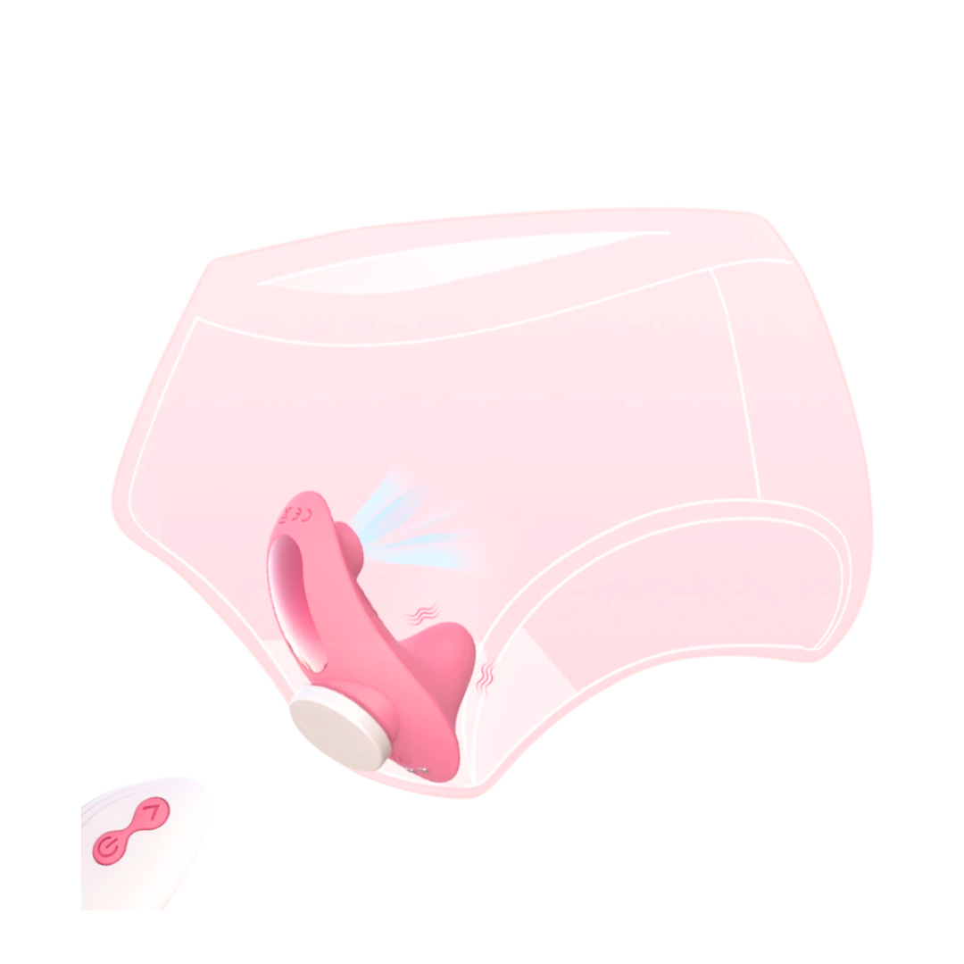 Succionador y vibrador a control Thango MF1010