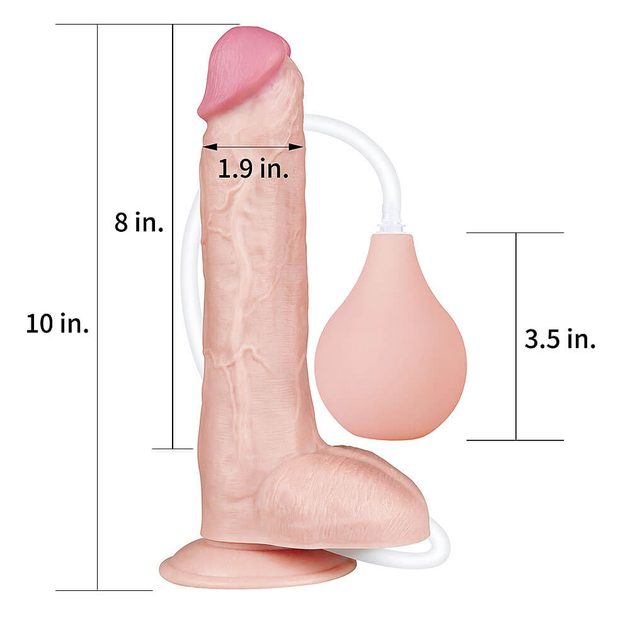 Dildo Squirt Eyaculador Extreme 27cm
