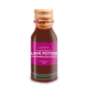 Aceites para masajes comestibles Love Potion, chocolate, frutos rojos & champagne