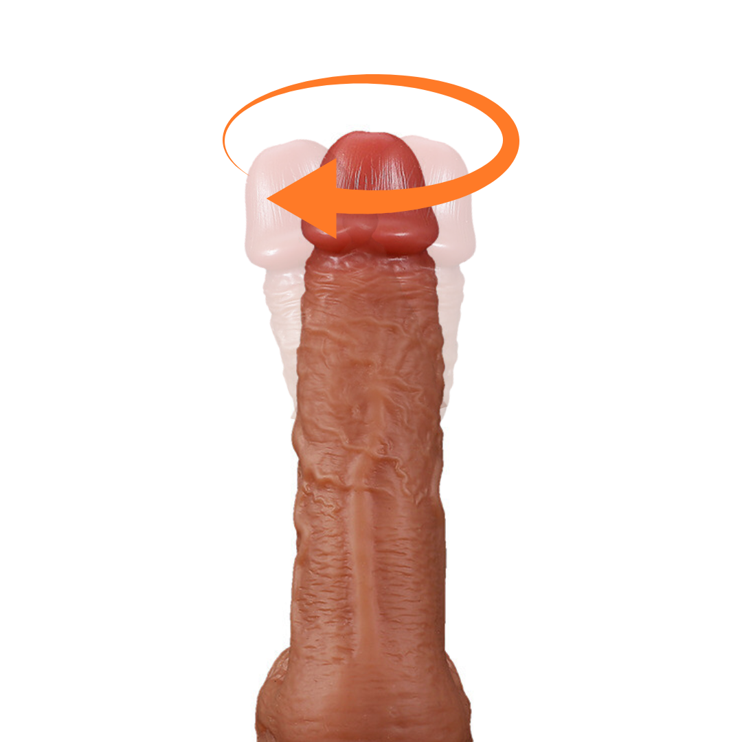 Dildo percutor a control Scorpio 3.0 MF1018