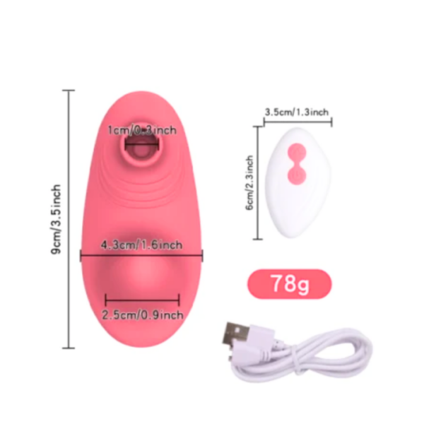 Succionador y vibrador a control Thango MF1010