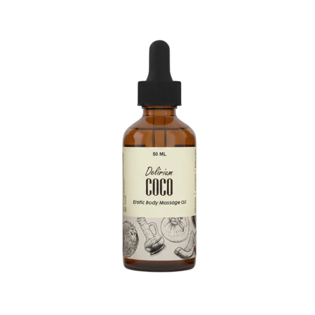Aceite de masaje Delirium 50ml olor a coco