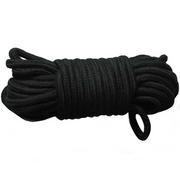 Cuerda negra super suave inmovilizadora para jugar