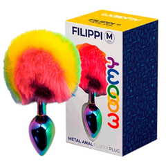 Plug Anal Metálico Multicolor Wooomy Filippi