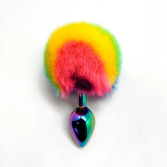 Plug Anal Metálico Multicolor Wooomy Filippi