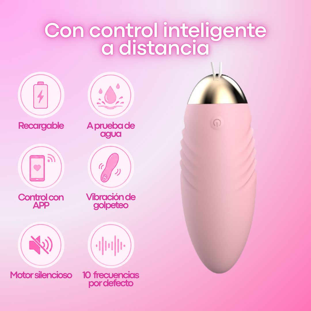 Huevo Vibrador Con APP Furia LILO  LL-2106APP