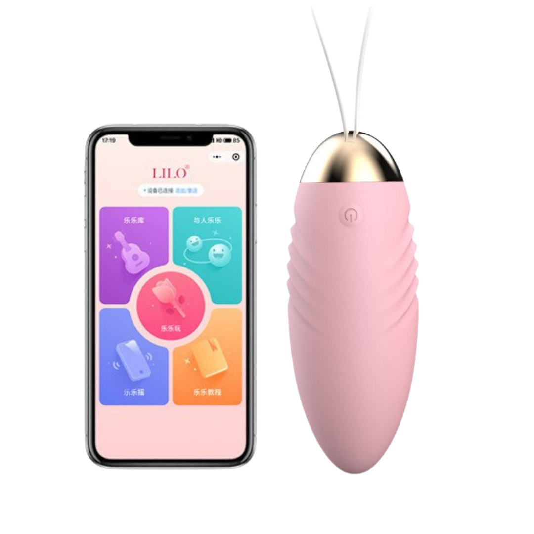 Huevo Vibrador Con APP Furia LILO  LL-2106APP
