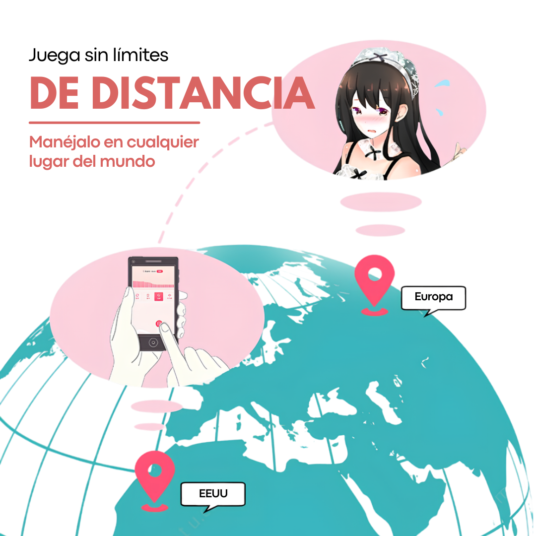 Huevo Vibrador Con APP Furia LILO  LL-2106APP