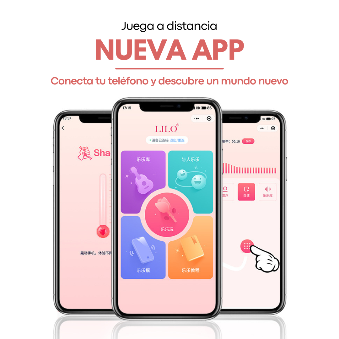 Huevo Vibrador Con APP Furia LILO  LL-2106APP