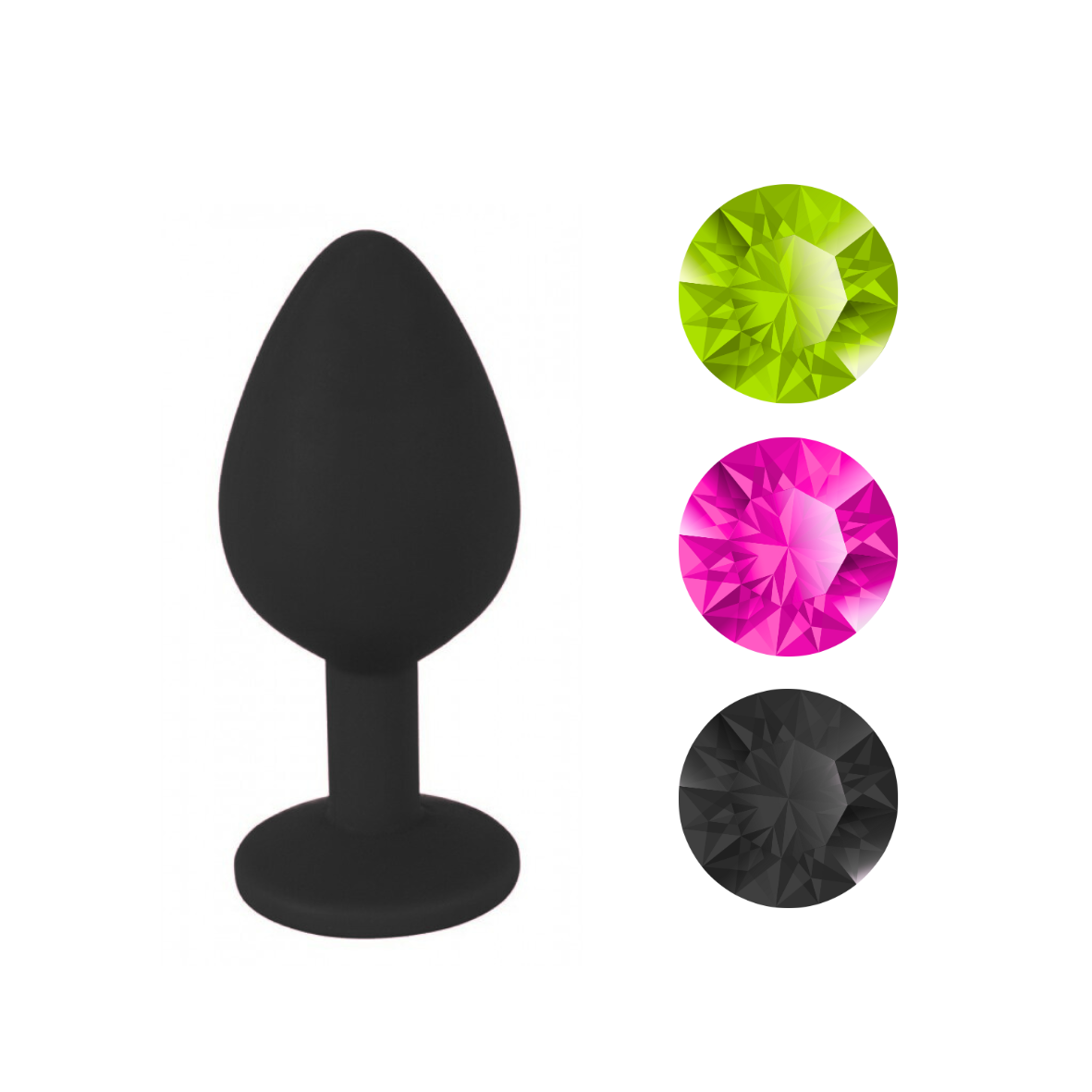 Plug anal S Silicona Seamless