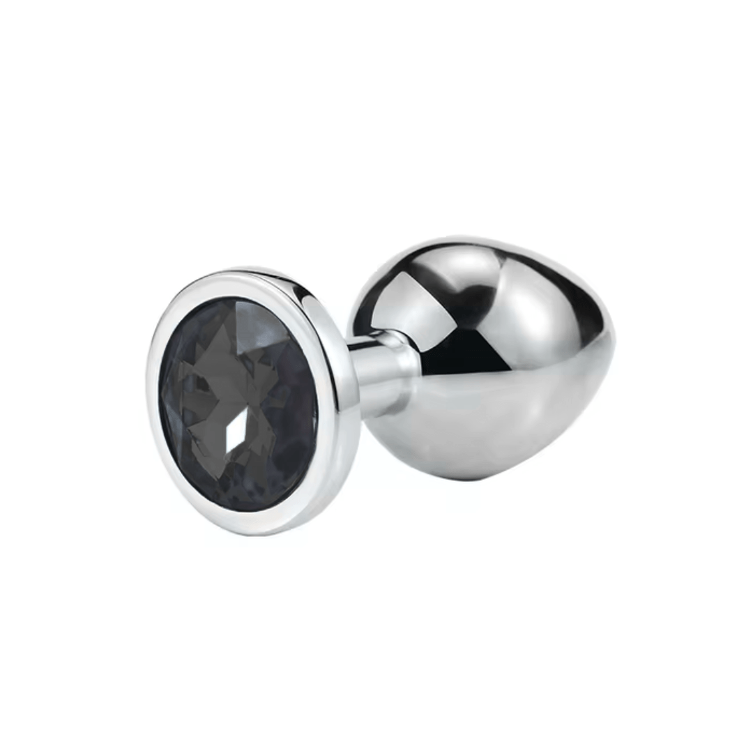 Plug metalico con joya Talla M 002M