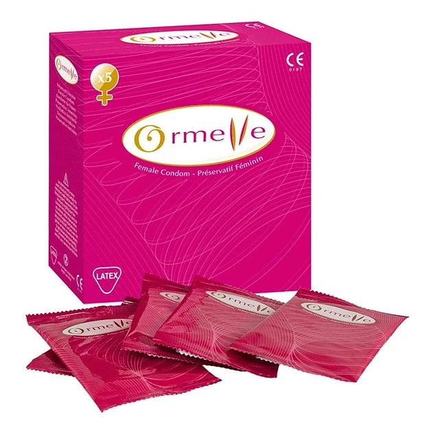 Condón Femenino de Látex Ormelle (5 unidades)