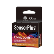 Preservativo SensorPlus Retardante LongLove x 3 unidades