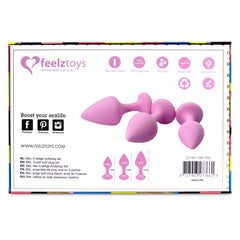 Set Plugs Anales Bibi Feelztoys 3 piezas