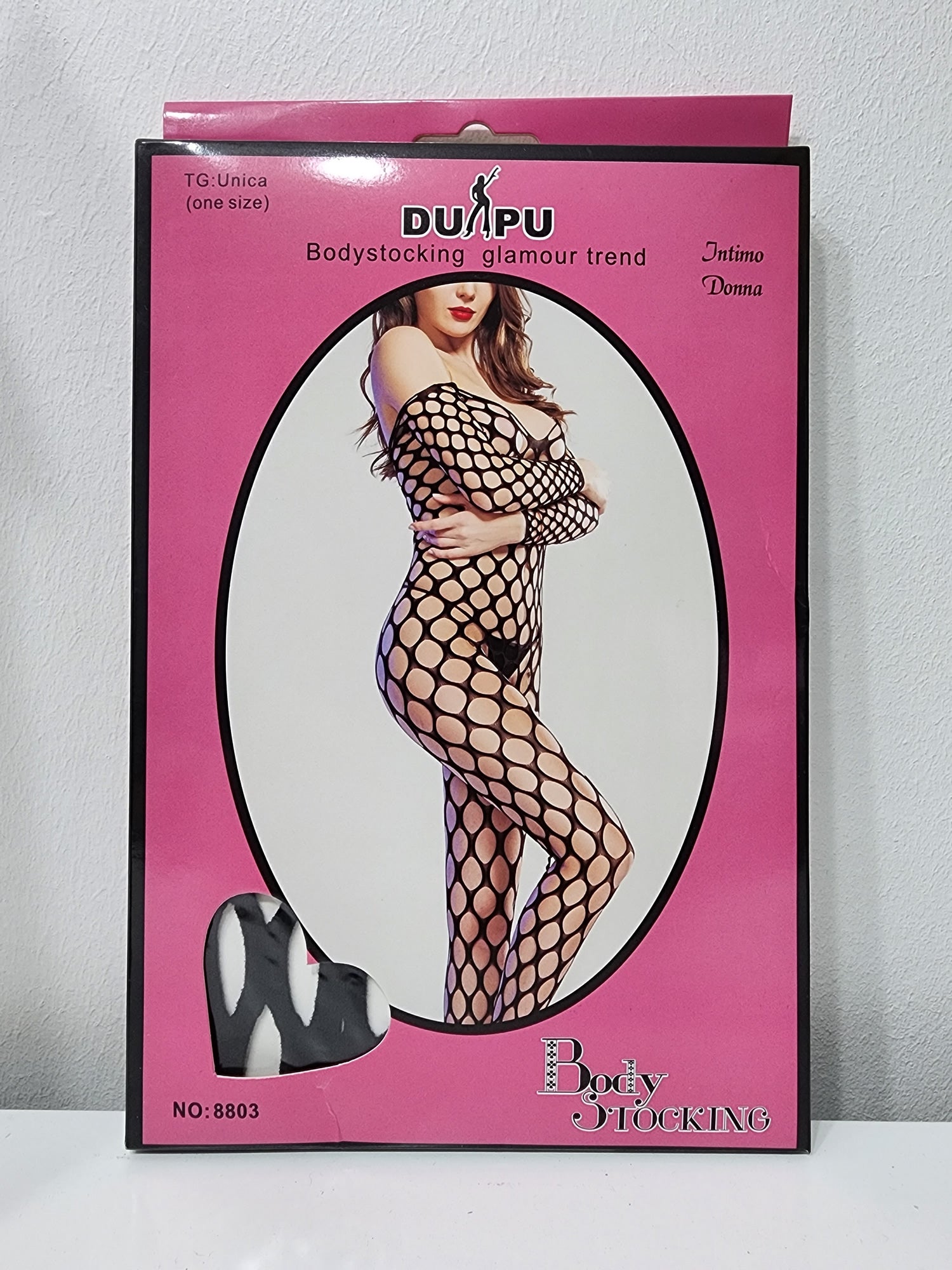 Traje De Red y Panty Bodystocking