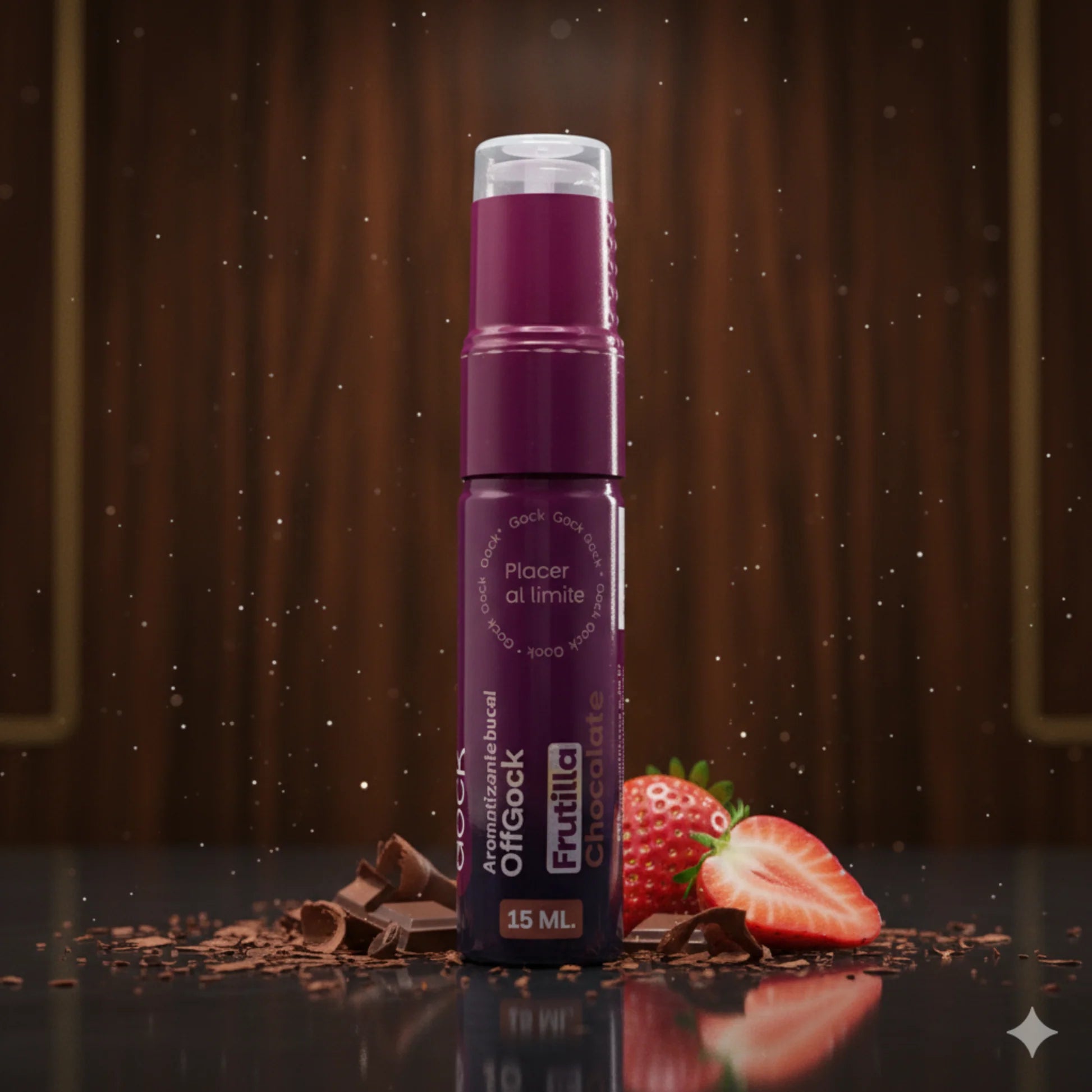 Anti Arcadas para sexo oral CHOCOLATE FRUTILLA - OffGock 15ML