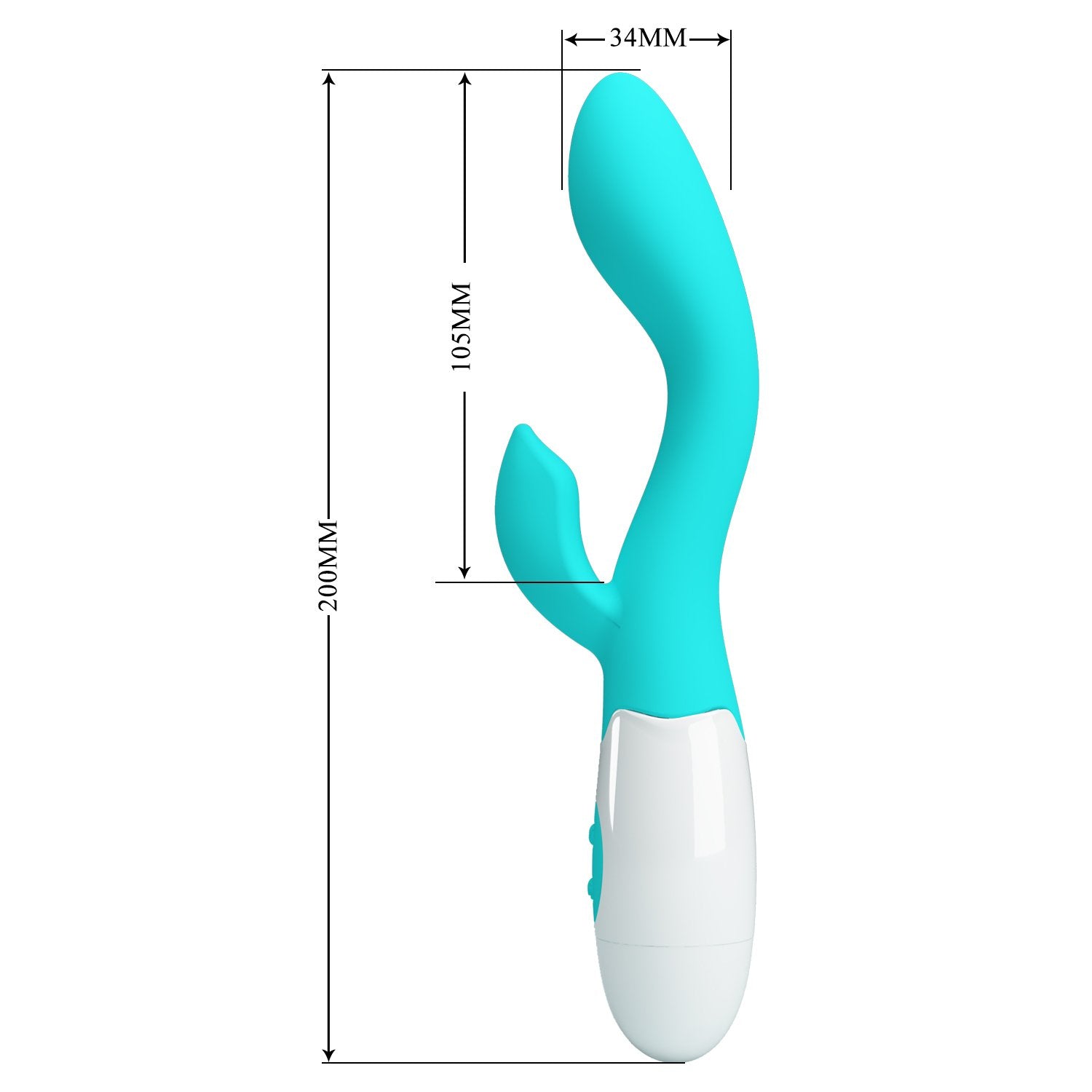 Vibrador conejito Brighty PRETTYLOVE Bl-014174-A1