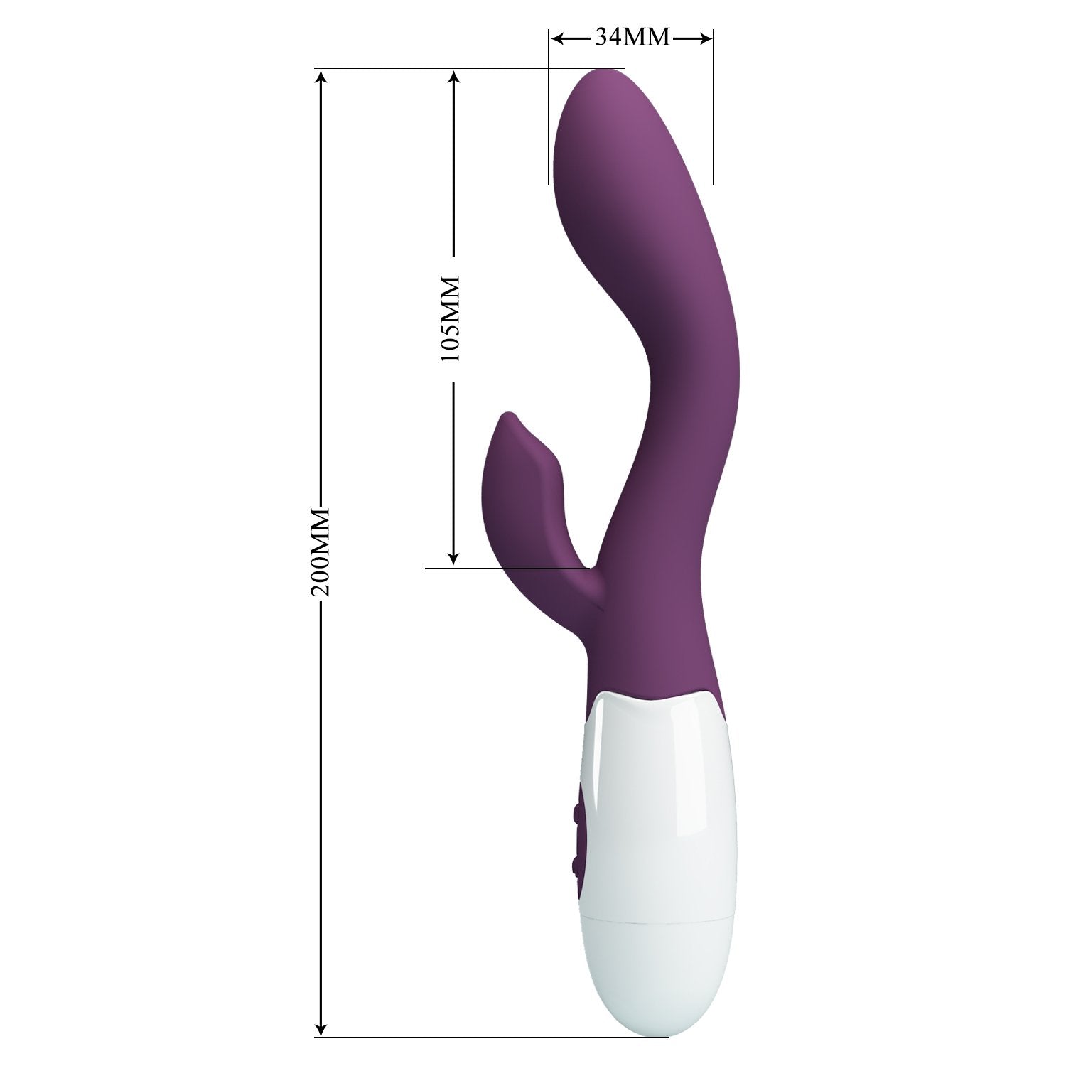 Vibrador conejito Brighty PRETTYLOVE Bl-014174-A2
