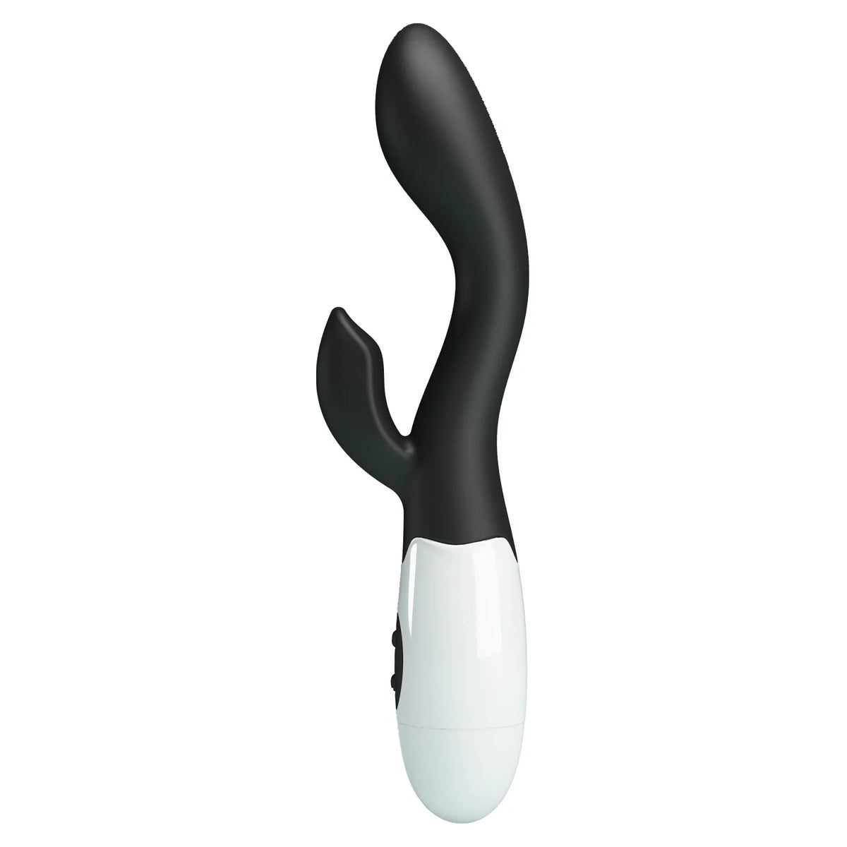 Vibrador con Estimulador de Clítoris Brighty negro