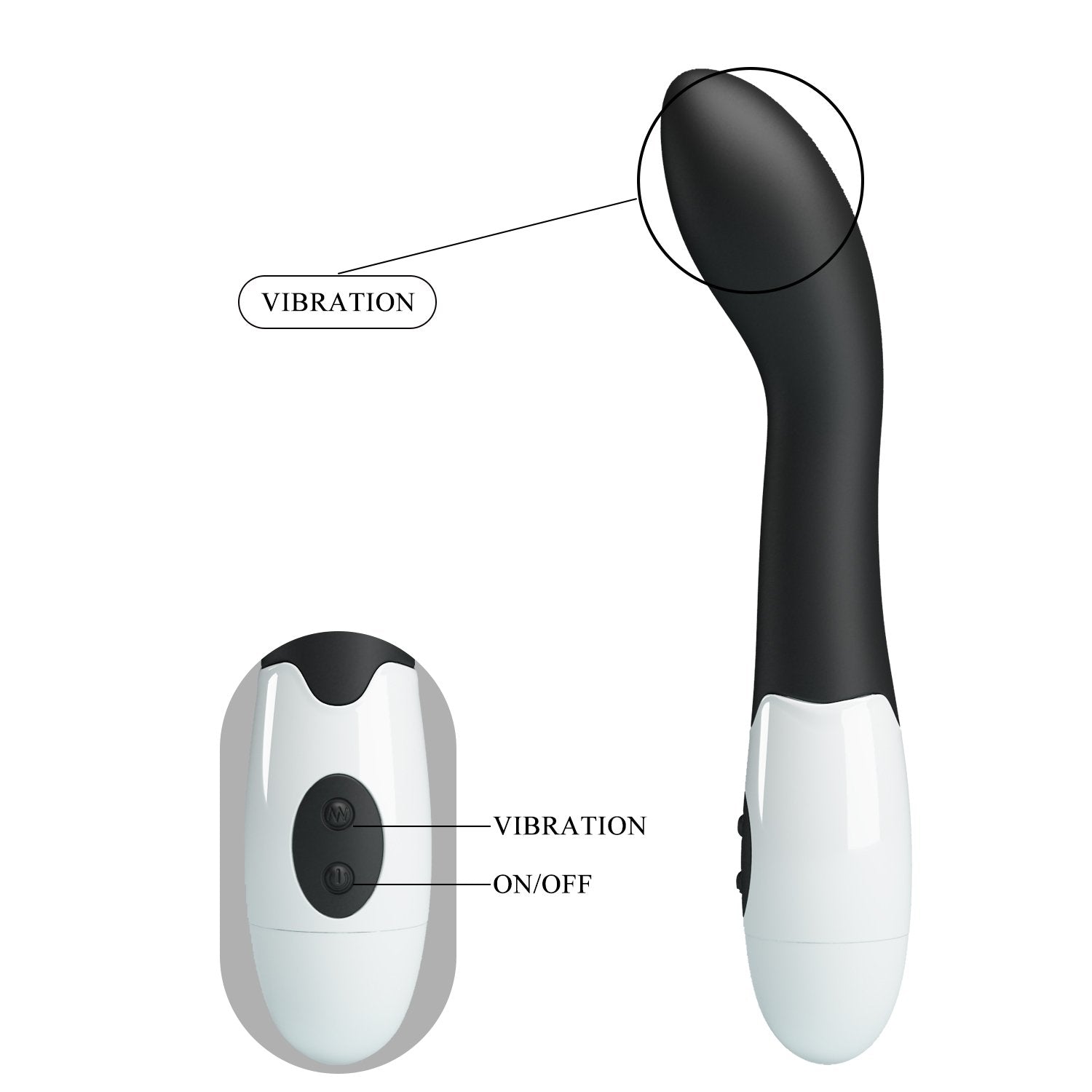 Vibrador Bishop PRETTYLOVE BI-014220-A3