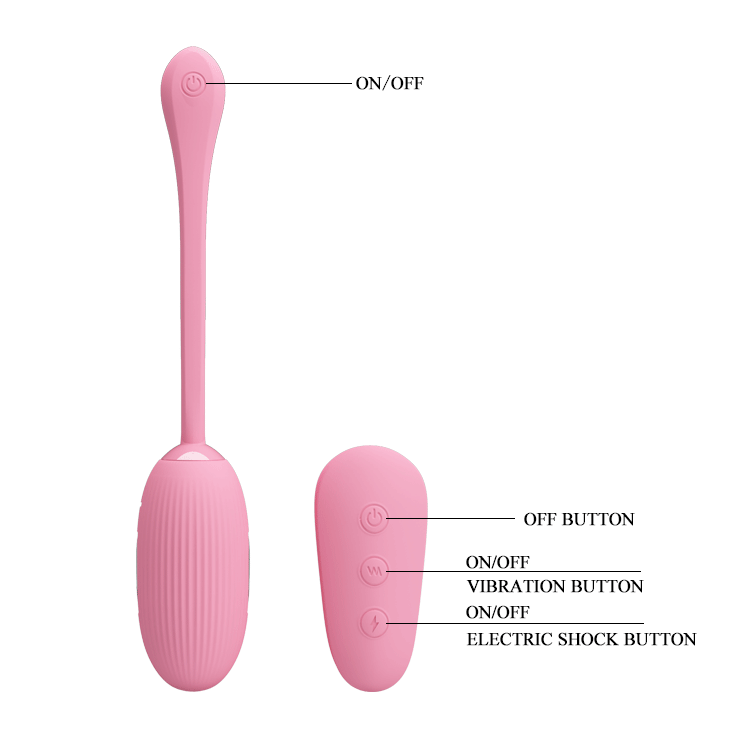 Huevo vibrador a control PRETTY LOVE   BI-014609W-1