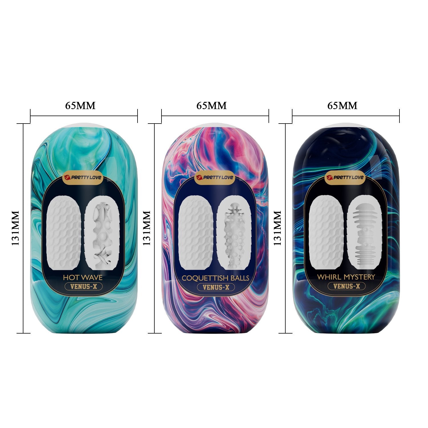 Pack 15 Huevo Masturbador PRETTYLOVE BI-014932H