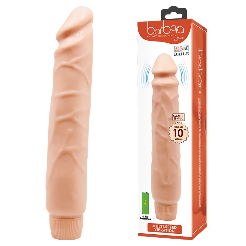 Dildo vibrador 26cm BAILE BW-1004R