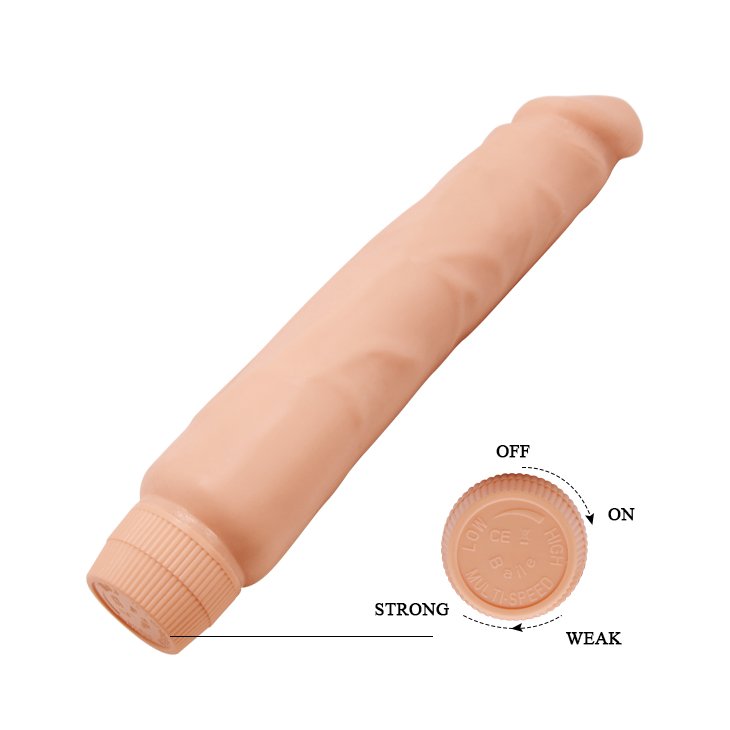 Dildo vibrador 26cm BAILE BW-1004R