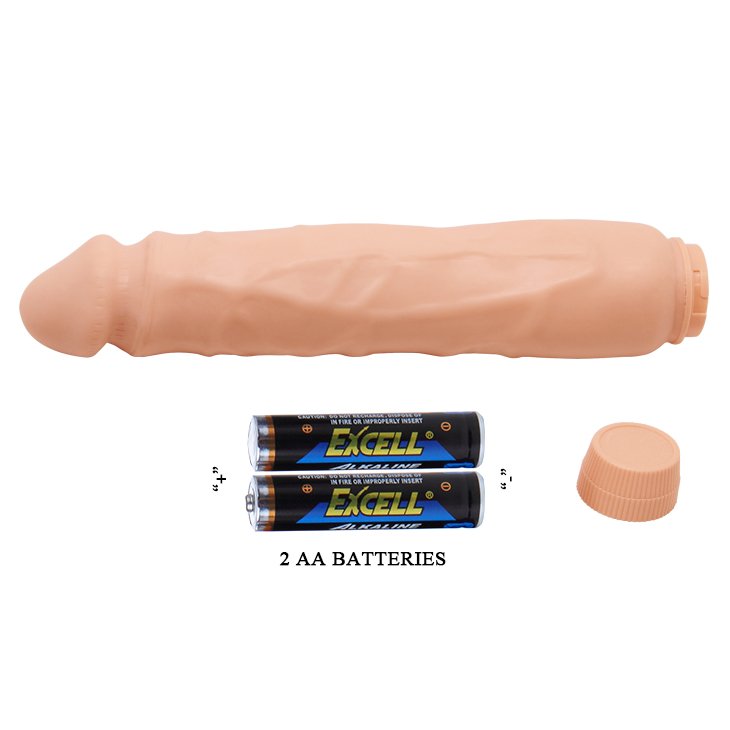 Dildo vibrador 26cm BAILE BW-1004R