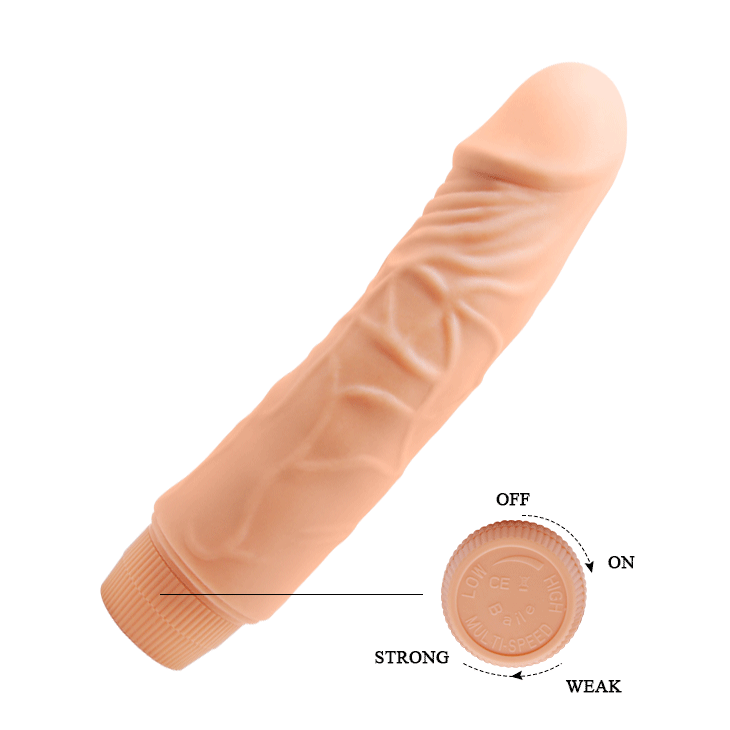 Dildo vibrador 19,5cm BAILE BW-001032R