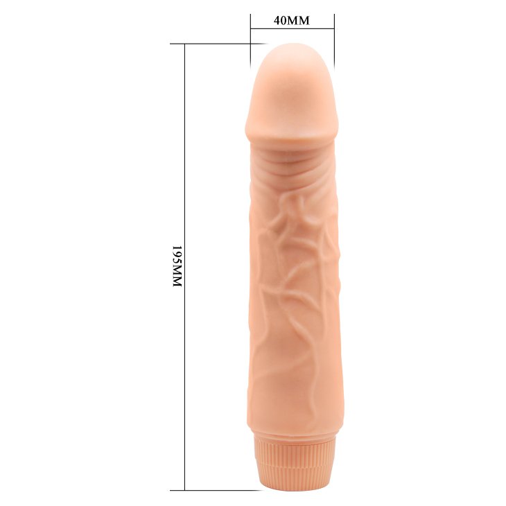 Dildo vibrador 19,5cm BAILE BW-001032R